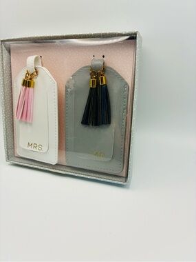 Brand New Gartner Studios Set Of Mr And Mrs Luggage Tags 36818 wedding gift